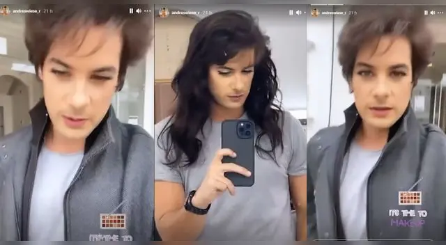 Andrés Wiese sorprende en Instagram con ‘nuevo look'