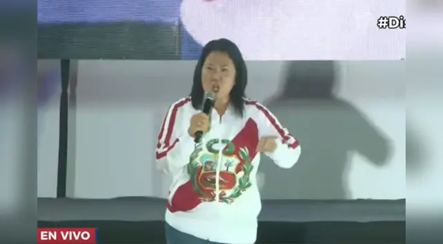 Keiko Fujimori participó en mitin Respeta Mi Voto. Keiko Fujimori participó en mitin Respeta Mi Voto.