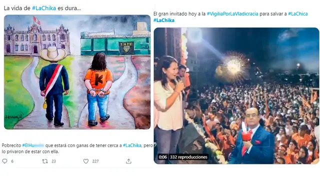 Los usuarios de Twitter hicieron uso de su creatividad e ingenio para convertir en tendencia top1 el hashtag #LaChika.