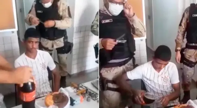 La Policía Militar brasileña anunció que tomaría medidas contra los agentes.