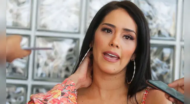 Karen Schwarz regresó a Yo soy tras superar el coronavirus. Foto: GLR