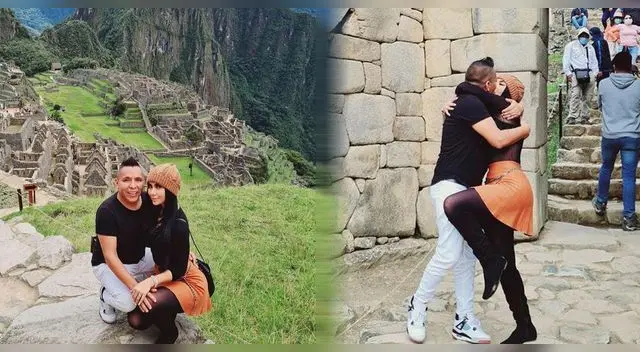 Edwin Sierra y Pilar Gasca viajan a Cusco y publican románticas fotos en Machu Picchu Edwin Sierra y Pilar Gasca viajan a Cusco y publican románticas fotos en Machu Picchu