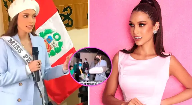 Janick Maceta continúa realizando labores sociales en el Perú.