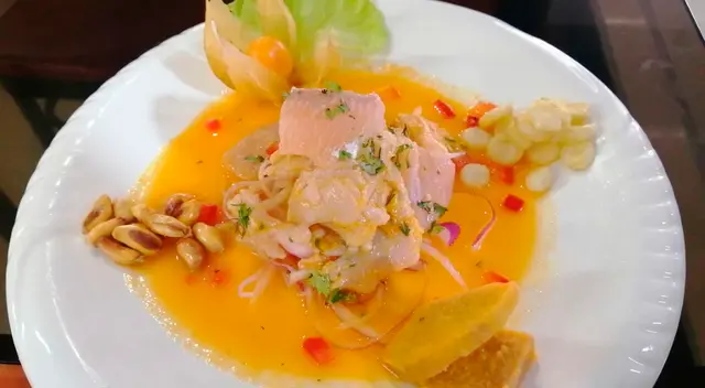Ceviche aguaymanto