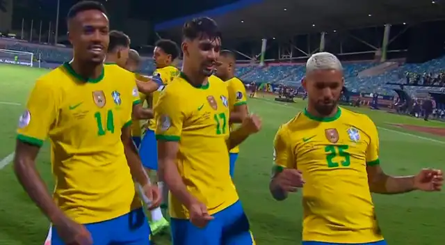 Brasil vs Ecuador gol Eder Militao Brasil vs Ecuador gol Eder Militao