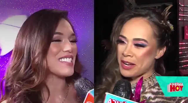 Jazmín Pinedo, Jossmery Toledo, Milena Zárate y Korina Rivadeneira se mostraron determinadas a triunfar en el programa de Gisela Valcárcel.