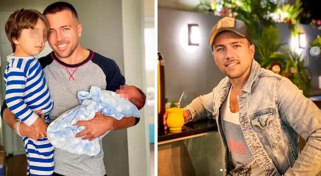 Julián Zucchi intentó compartir diferentes actividades con sus hijos en la cuarentena.