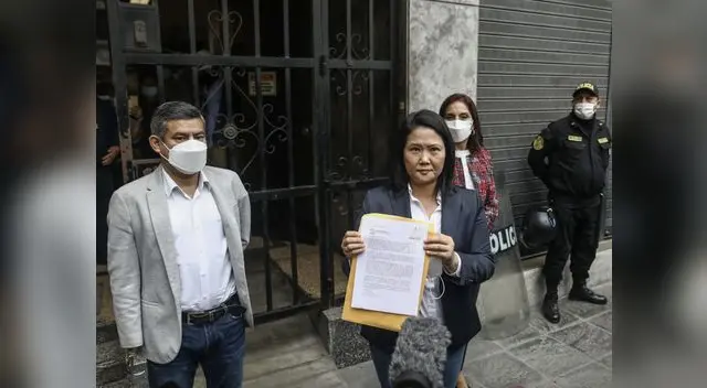 Keiko Fujimori insiste en supuesto fraude electoral