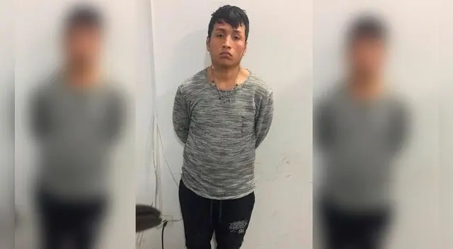 Sujeto fue trasladado a la comisaría.