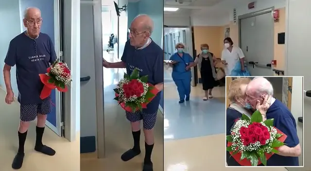 Conmovedor momento se hizo viral en las redes sociales. Conmovedor momento se hizo viral en las redes sociales.