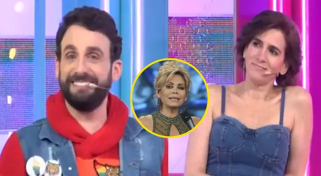 Rodrigo González y Gigi Mitre recuerdan cuando Gisela Valcárcel los hizo orar. Rodrigo González y Gigi Mitre recuerdan cuando Gisela Valcárcel los hizo orar.