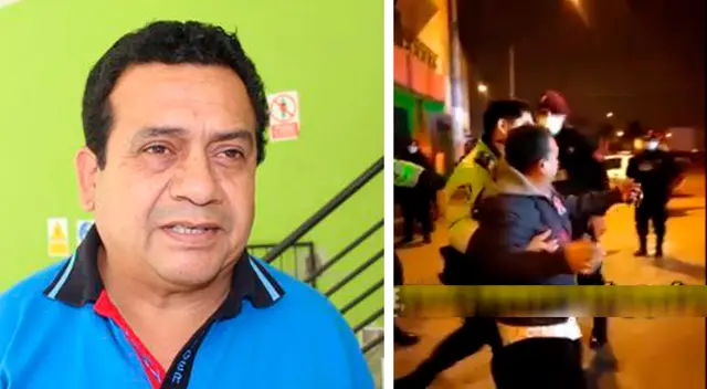 Tony Rosado fue intervenido por la policía.