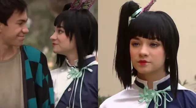 Pedrito y Michelle de De Vuelta al Barrio emocionaron a los fans al lucir como Tanjirou Kamado y Kanao Tsuyuri, y se hicieron virales en redes sociales.