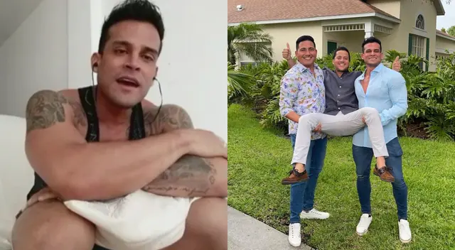 Christian Domínguez aseguró que fue triste dejar a Pamela Franco para irse fuera del país, pero que todo era priorizando su situación económica.