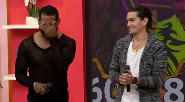 Edson Dávila estuvo nervioso por saber si él o Giuseppe Benignini se quedarían en Mira quién baila hoy, y lo demostró al derramar lágrimas.