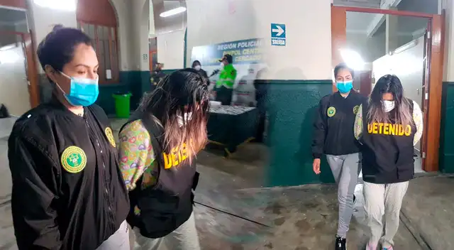 Vendedora de cocaína fue capturada por efectivos PNP dentro de su vivienda.