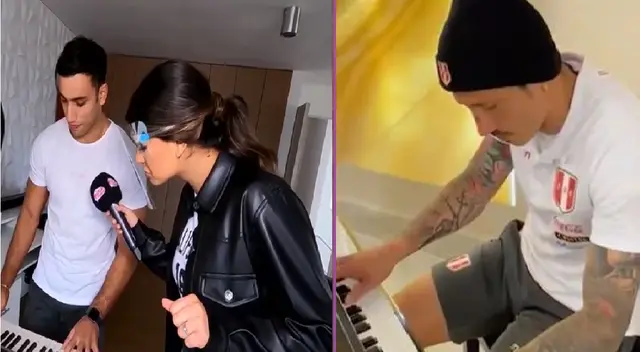 Said Palao sigue la moda de Gianluca Lapadula y muestra su lado musical. Said Palao sigue la moda de Gianluca Lapadula y muestra su lado musical.