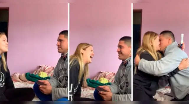 La tierna escena no tardó en volverse viral en las redes sociales. La tierna escena no tardó en volverse viral en las redes sociales.