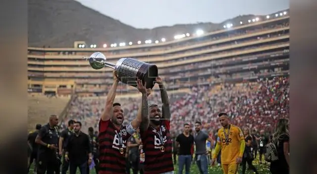 El estadio Monumental fue el 2019 sede de la final de la Copa Libertadores que ganó Flamengo 2-1 al River Plate. El estadio Monumental fue el 2019 sede de la final de la Copa Libertadores que ganó Flamengo 2-1 al River Plate.