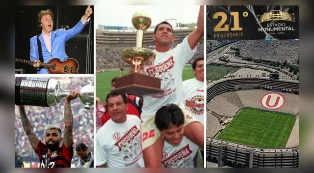 Conoce algunos de los eventos deportivos y conciertos realizados en el Estadio Monumental.