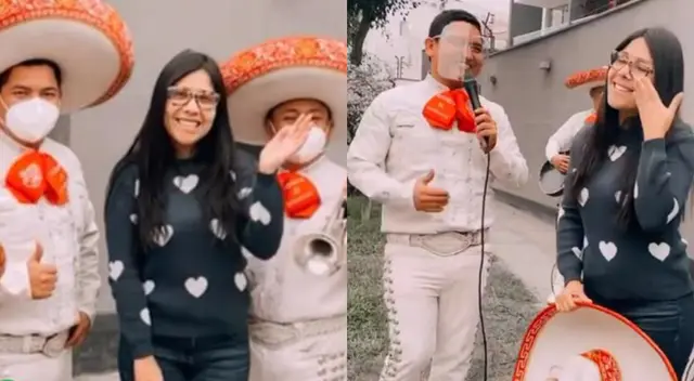 La conductora Tula Rodríguez se quebró al ver a los mariachis en la puerta de su casa el día de su onomástico. La conductora Tula Rodríguez se quebró al ver a los mariachis en la puerta de su casa el día de su onomástico.
