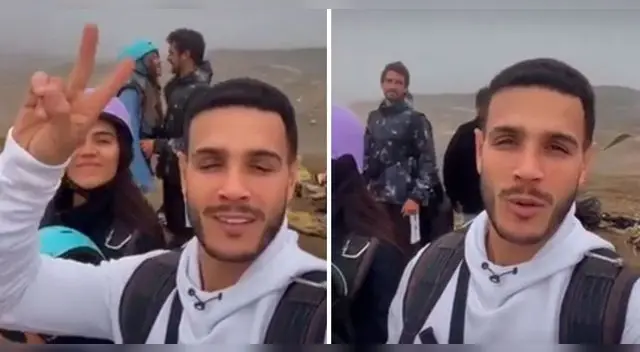 El chico reality grabó el momento preciso en el que ambos se dieron un tierno beso. El chico reality grabó el momento preciso en el que ambos se dieron un tierno beso.