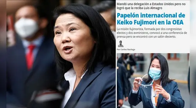 Una vez más vincularon las medidas de Fujimori con las que tomó Trump en Estados Unidos. Foto: composición de LR/Marco Cotrina/captura de Página 12