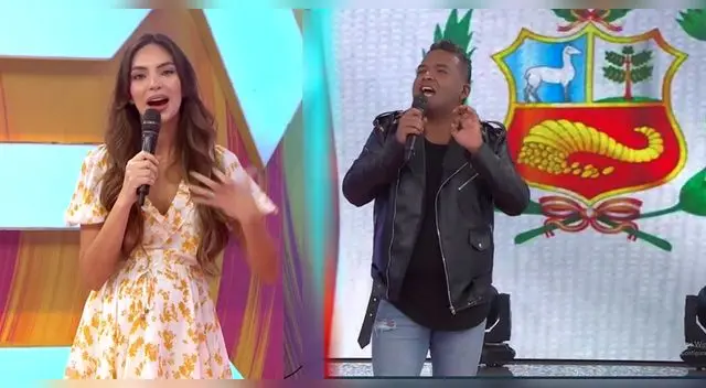 Natalie Vértiz y Choca celebraron pase a la semifinal de Copa América. Natalie Vértiz y Choca celebraron pase a la semifinal de Copa América.