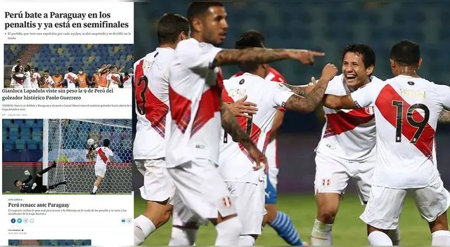 Mira cómo informó la prensa internacional sobre el pase de la Bicolor a semifinales.