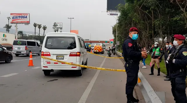 Ciudadano colombiano asesinado dentro de minivan.