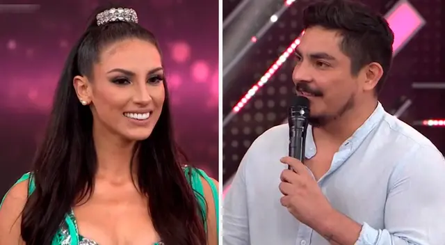 Allison Pastor se emocionó al ver a su familia en Reinas del Show.