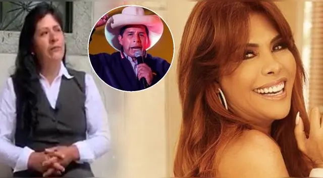 Magaly Medina revela que esposa de Pedro Castillo busca vestido para toma de mando