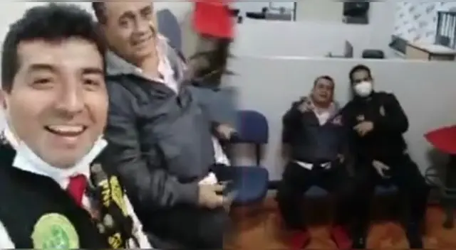 Tony Rosado arma 'concierto' en comisaría