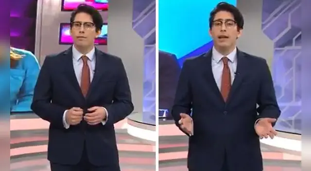 Sebastián Salazar condujo por primera vez el dominical Cuarto Poder.