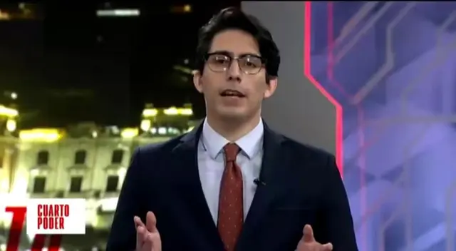 El hijo de Federico Salazar, Sebastián, dio unas emotivas palabras al público, resaltando el trabajo del equipo de Cuarto Poder en su debut.