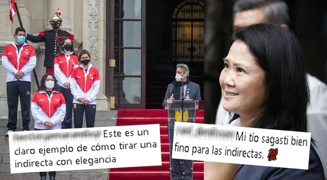 Usuarios en redes sociales estuvieron atentos al mensaje de Francisco Sagasti a deportistas.