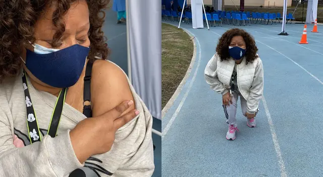 La cantante Bartola se mostró emocionada tras haber recibido su primera dosis contra la COVID-19, así lo demostró en sus redes sociales.