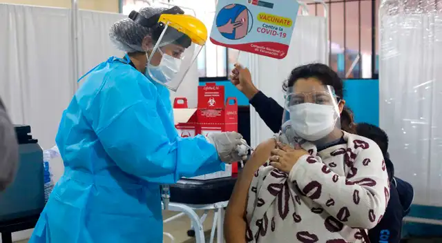 Más de 8 millones vacunados en el Perú Más de 8 millones vacunados en el Perú