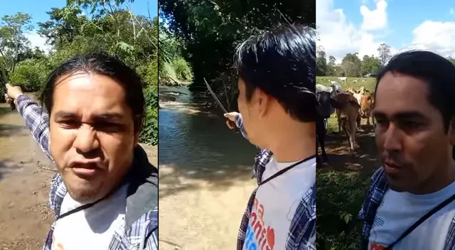 Llamativo video del tarapotino se hizo viral en las redes sociales.