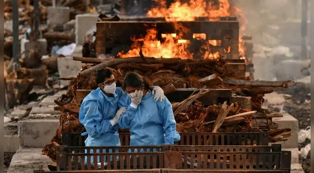 Durante el mes de marzo y junio de 2021 se cremaron más de 6.000 víctimas de la segunda ola de coronavirus. Durante el mes de marzo y junio de 2021 se cremaron más de 6.000 víctimas de la segunda ola de coronavirus.