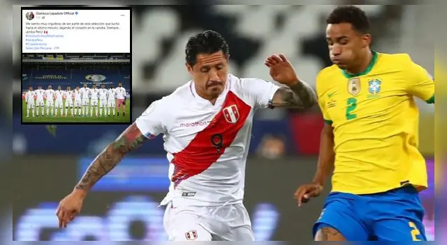 Gianluca Lapadula tras partido ante Brasil: “Me siento muy orgulloso de ser parte de esta selección” . Gianluca Lapadula tras partido ante Brasil: “Me siento muy orgulloso de ser parte de esta selección” .