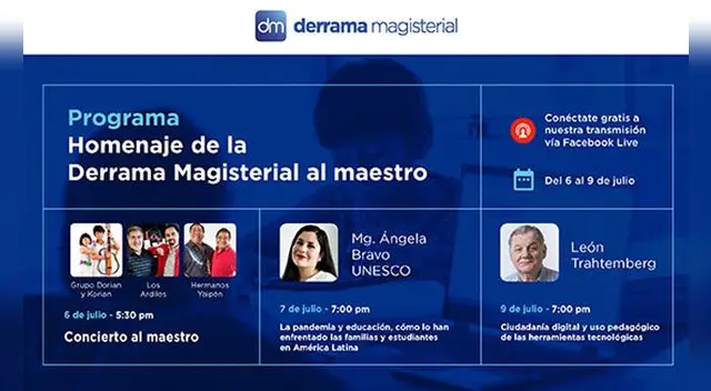 Se realizará concierto virtual. Foto: difusión