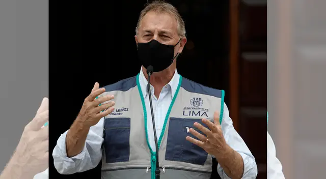 Jorge Muñoz no aprueba paros ni movilizaciones en medio de la pandemia. Jorge Muñoz no aprueba paros ni movilizaciones en medio de la pandemia.