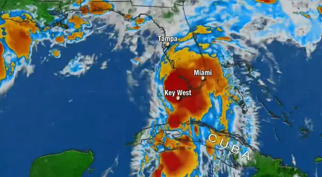 Florida en alerta por tormenta tropical Elsa, que crece en intensidad. Florida en alerta por tormenta tropical Elsa, que crece en intensidad.