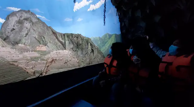 Réplica de la ciudadela de Machu Picchu. Réplica de la ciudadela de Machu Picchu.