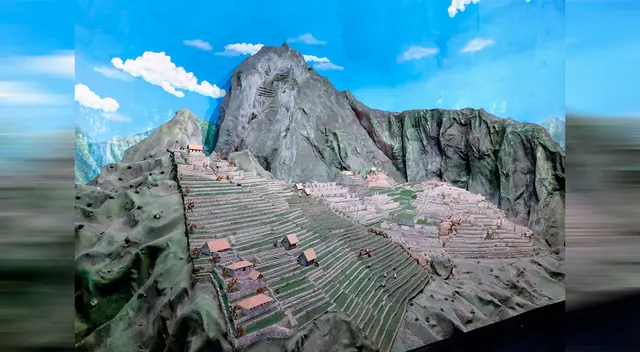 Réplica de la ciudadela de Machu Picchu. Réplica de la ciudadela de Machu Picchu.