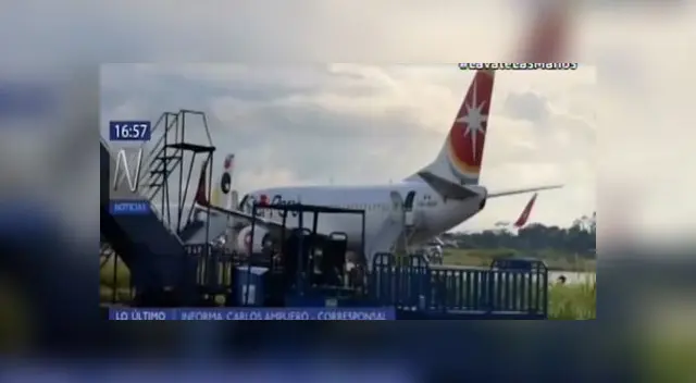 Hombre de 45 años falleció al interior de un avión que tenía como destino Lima.