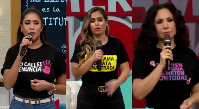 Las conductoras de América Hoy se mostraron apenadas de la situación que vive Dalia Durán y muchas mujeres en el país, y les mostraron su apoyo. Las conductoras de América Hoy se mostraron apenadas de la situación que vive Dalia Durán y muchas mujeres en el país, y les mostraron su apoyo.
