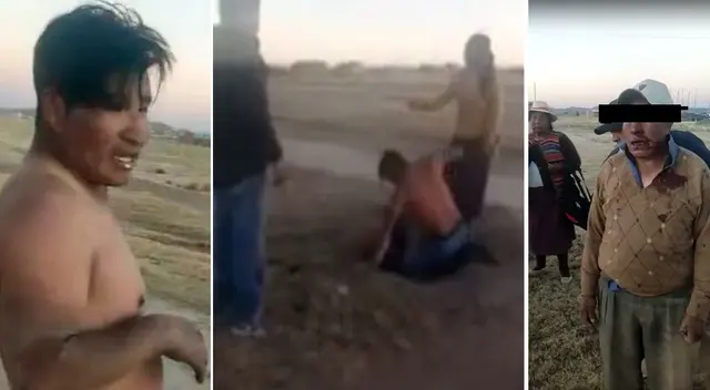 Erika Pacsi Apaza y su enamorado Jaime Parisuaña, fueron grabados golpeando al padre de ella. Erika Pacsi Apaza y su enamorado Jaime Parisuaña, fueron grabados golpeando al padre de ella.