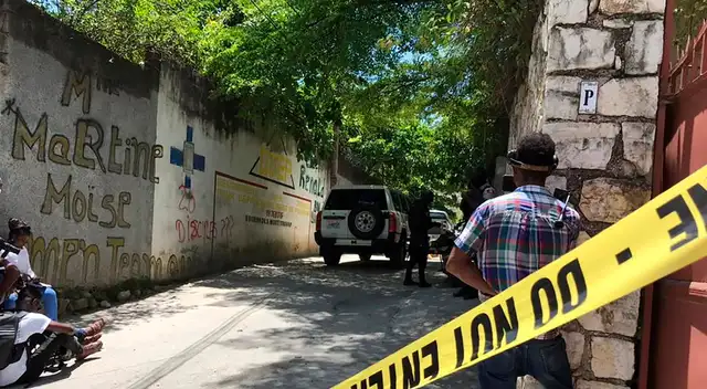 Residencia en Puerto Príncipe del presidente haitiano Jovenel Moïs.